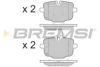 BREMSI BP3450 Brake Pad Set, disc brake